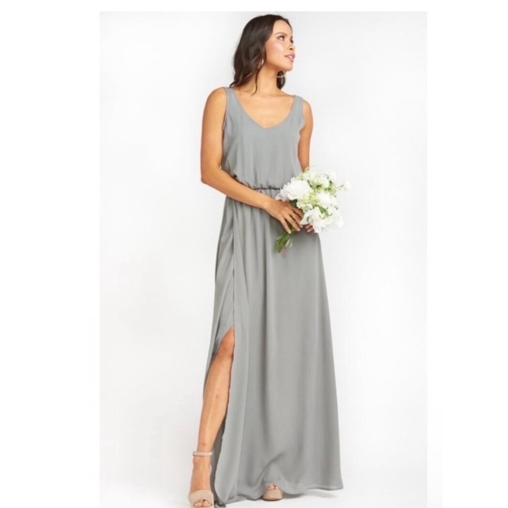 NWT Show Me Your Mumu Kendall Maxi Dress‎ M Formal Event Bridesmaid Chiffon